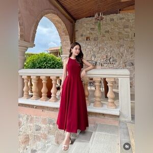 Women's Stunning Red Maxi Dress